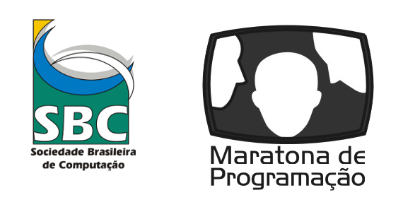 Logo da SBC e da Maratona de Programação